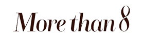 More than 8 logo